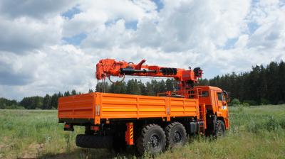 камаз 43118 с кму Dintek LS2056